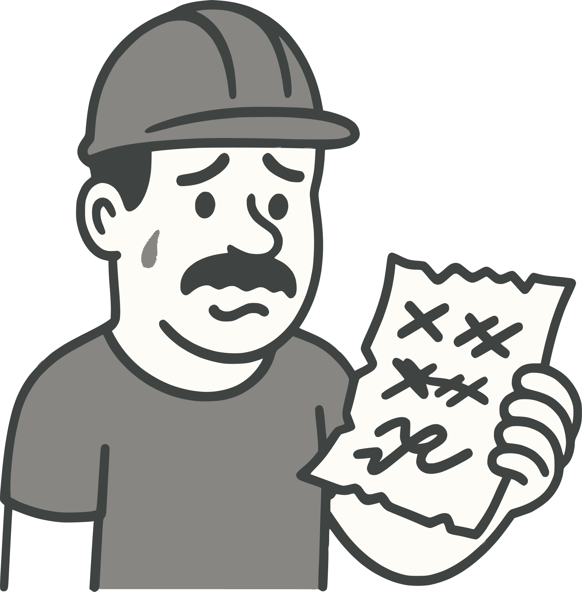 Handwritten notepad quote compared to competitor's polished PDF